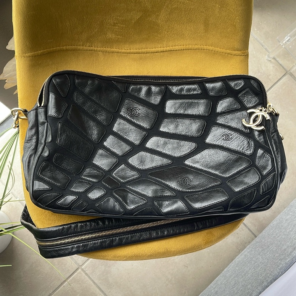 Chanel Jersey Scales Camera Bag